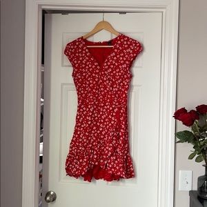 J Crew Floral Wrap Dress - 6